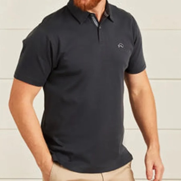 NANTUCKET WHALER MENS ADVANTEDGE BLACK SZ XL & M NWT POLO - Picture 1 of 3